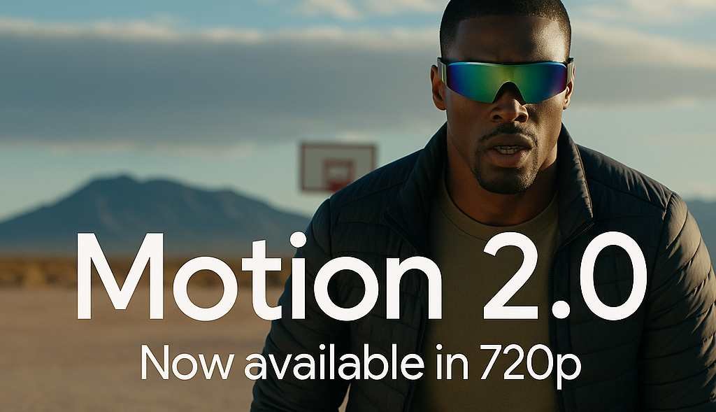 Leonardo AI mejora la calidad de sus Videos a 720p en Motion 2.0