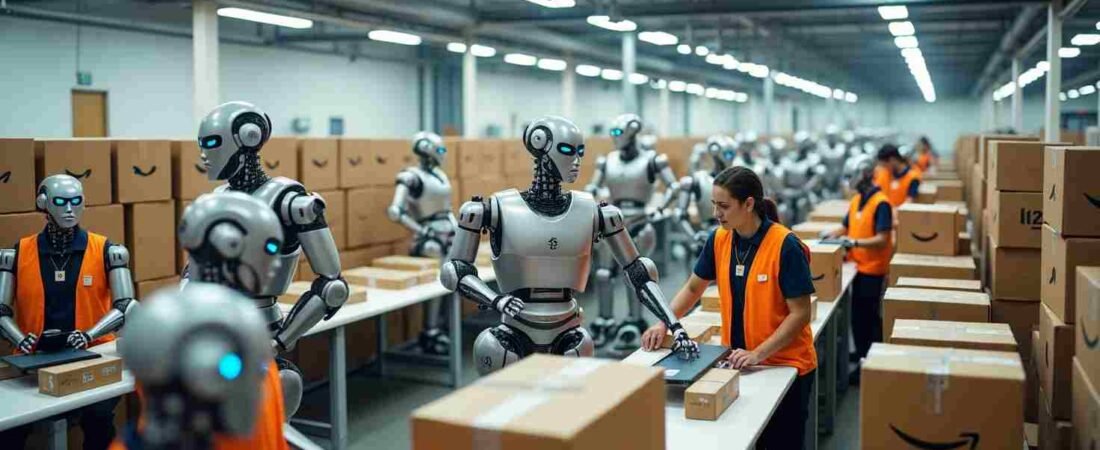 DeepFleet hace que Amazon ya tenga un Millón de Robots en sus Almacenes