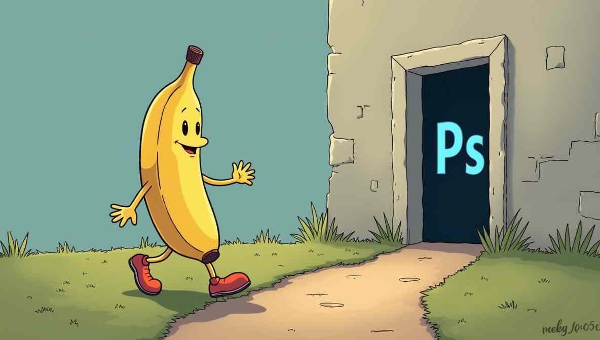Nano Banana llegó a Photoshop, pasan de competidores a ser aliados