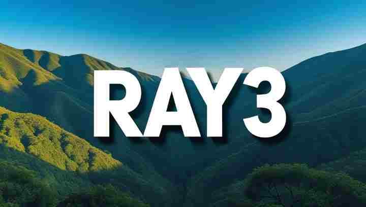 Luma AI lanza Ray3, el primer modelo de razonamiento de Video del Mundo