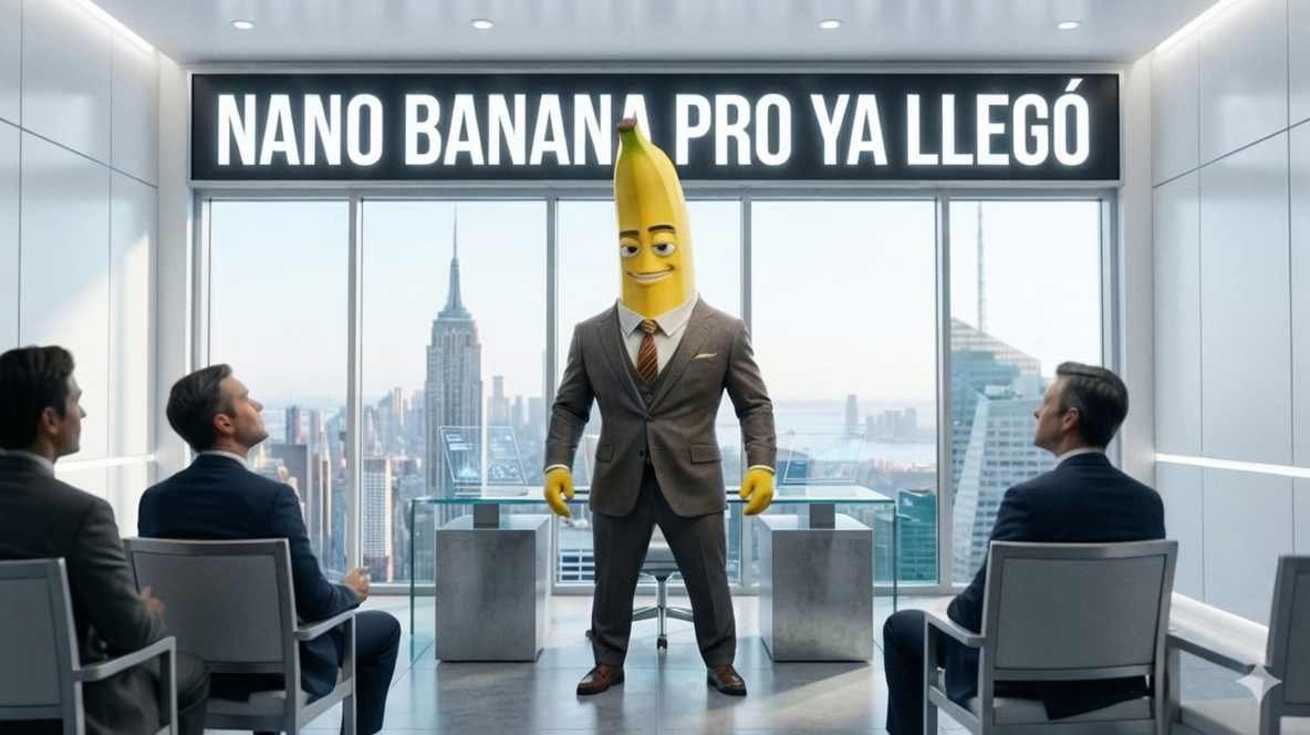 Nano Banana Pro, ya llegó a Gemini para conseguir mejores imágenes