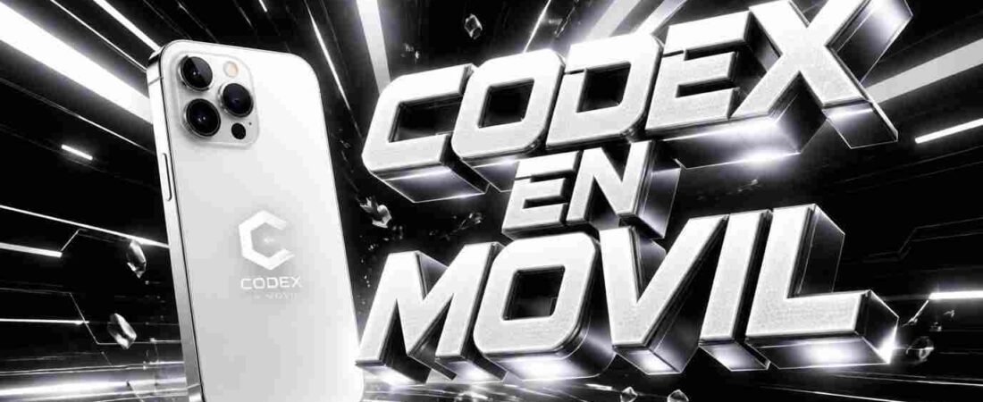 Codex en la app móvil de ChatGPT, para programar desde cualquier lugar