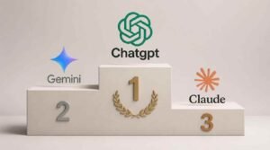 Chatpgt, Gemini, Claude