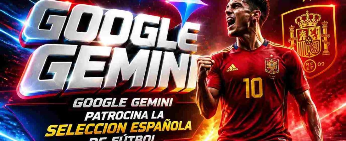 Google Gemini patrocina la Selección Española de Fútbol en el Mundial
