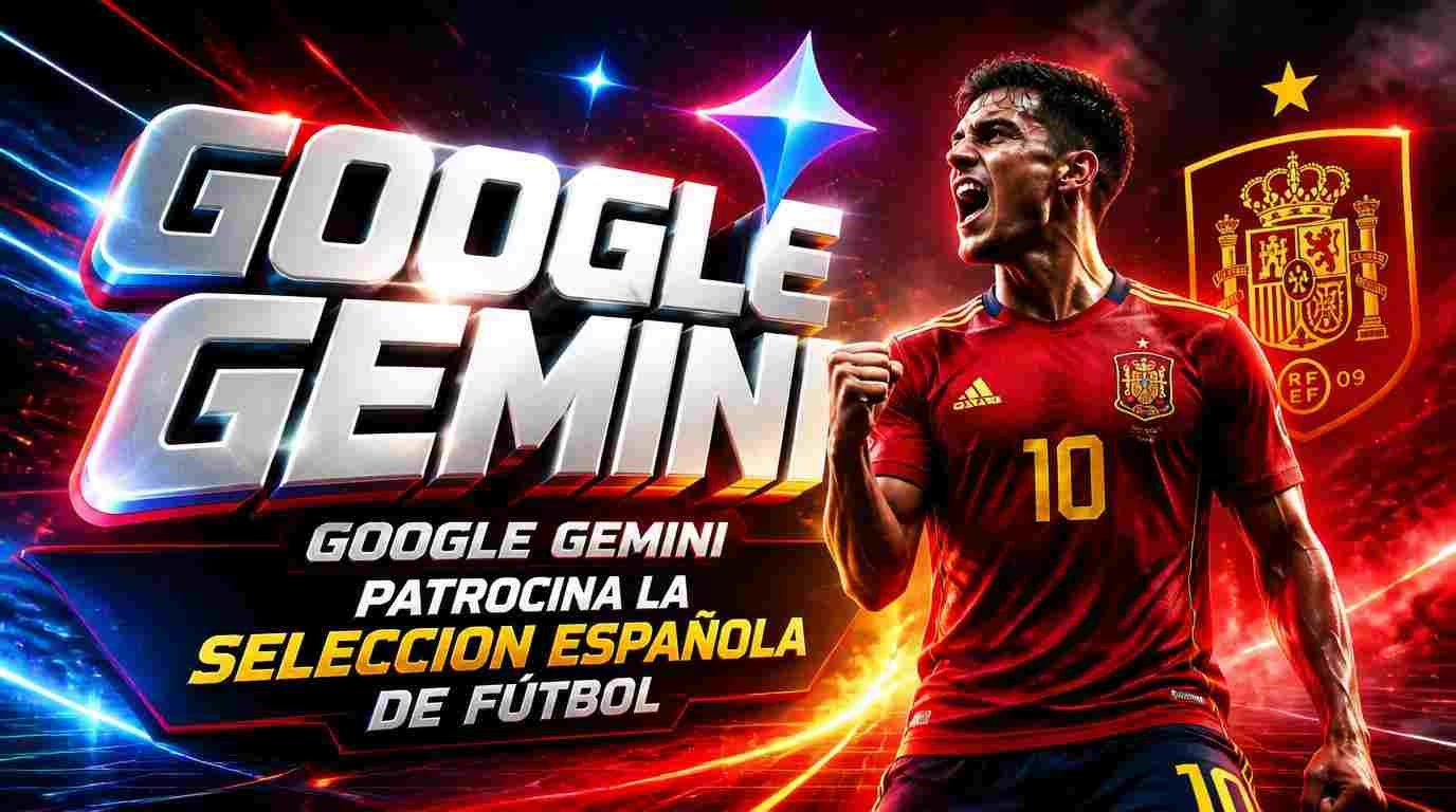 Google Gemini patrocina la Selección Española de Fútbol en el Mundial