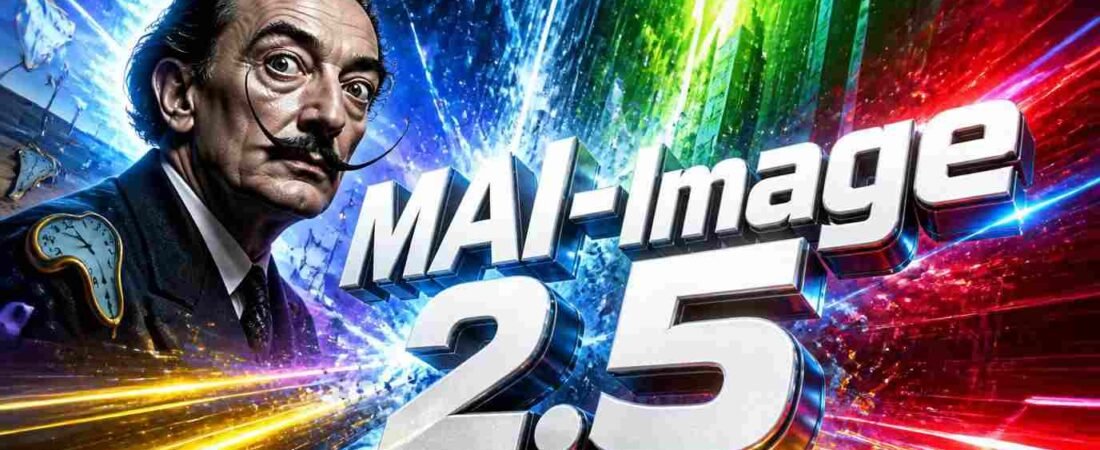 MAI-Image-2.5 de Microsoft, nuevo gigante en inteligencia artificial