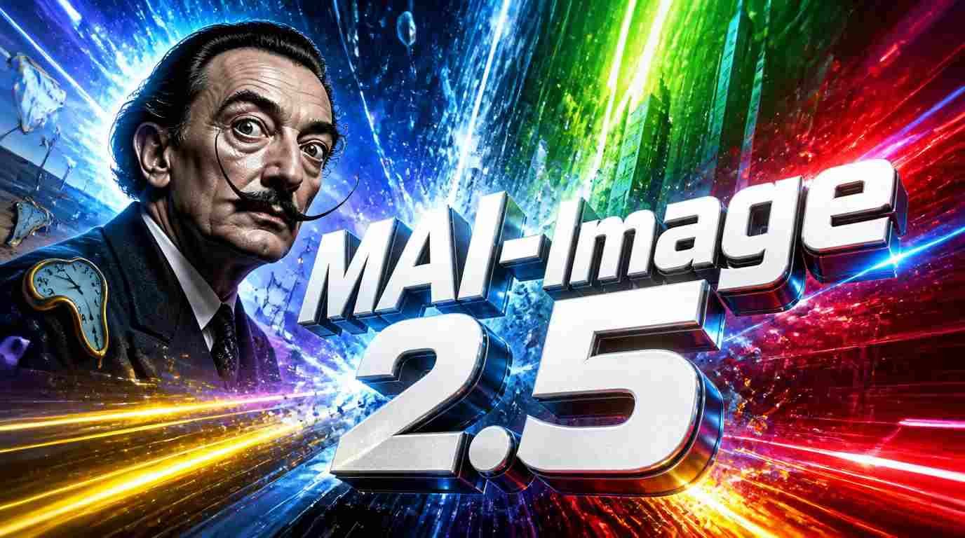 MAI-Image-2.5 de Microsoft, nuevo gigante en inteligencia artificial